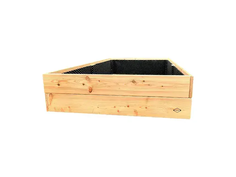 Modřínový záhon výšky 28 cm